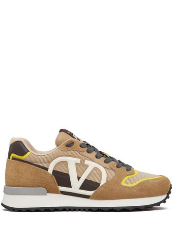 Valentino Garavani VLogo Netrunner sneakers - Marrone