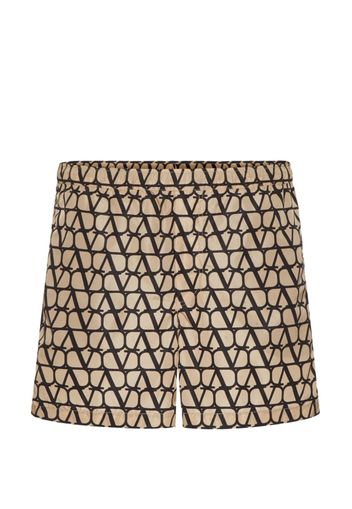 Valentino Garavani monogram-print swimming trunks - MYL