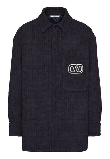 Valentino Garavani Giacca-camicia VLOGO - Nero