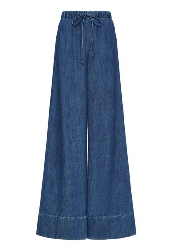 Valentino Garavani Jeans a gamba ampia - Blu