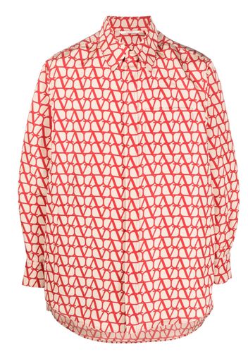 Valentino Toile Iconograph silk shirt - Toni neutri