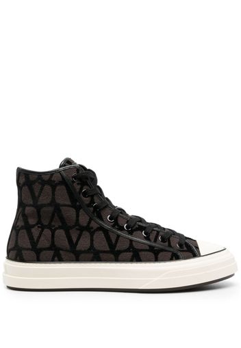 Valentino Garavani Tootaloop logo-print hi-top sneakers - Nero