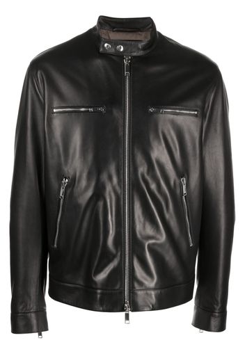 Valentino Garavani leather biker jacket - Nero