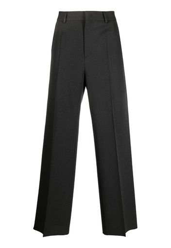 Valentino Garavani high-waisted wool tailored trousers - Grigio