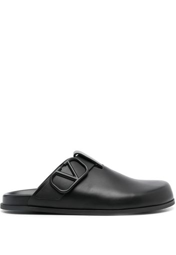 Valentino Garavani Slippers VLOGO - Nero