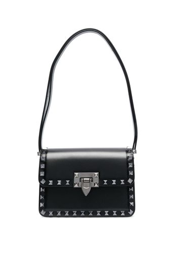 Valentino Garavani Borsa a spalla Rockstud23 piccola - Nero