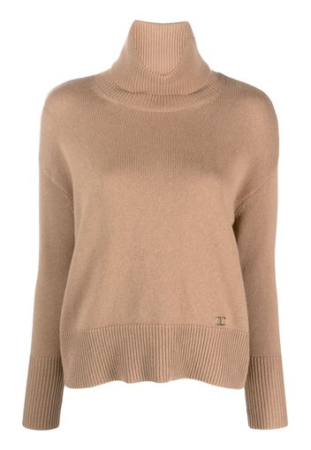 Valentino Garavani VLogo signature cashmere jumper - Marrone