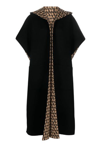 Valentino Garavani Cappotto Toile Iconographe - Nero