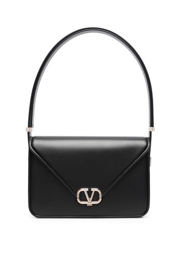 Valentino Garavani Letter leather crossbody bag - Nero