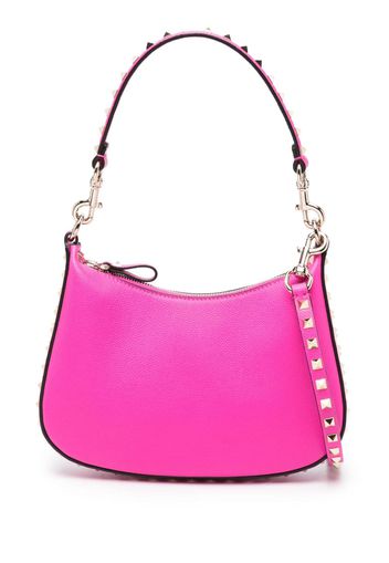 Valentino Garavani small Rockstud leather shoulder bag - Rosa