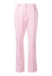 Pantaloni crop plissettati