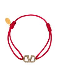 red VLOGO charm bracelet