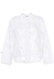 Valentino Cardigan a fiori - Bianco