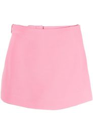 Valentino Crepe Couture wrap-front skort - Rosa