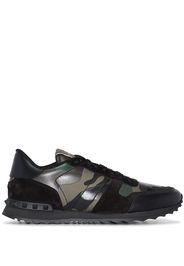 Valentino Garavani VALENTINO BLK ROCKRUNNER SNKR - Nero