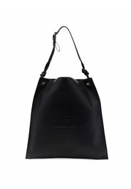 Valentino Garavani Borsa tote goffrata - Nero