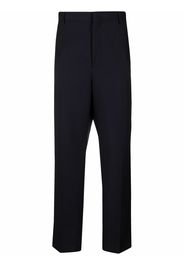 Valentino straight-leg tailored trousers - Blu