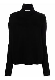 Valentino cashmere roll-neck jumper - Nero