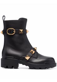 Valentino Garavani Roman Stud combat boots - Nero