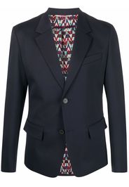 Valentino wool-blend blazer - Blu