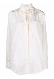 Valentino long-sleeve button-fastening shirt - Toni neutri