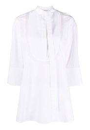 Valentino side neck tie fastening blouse - Bianco