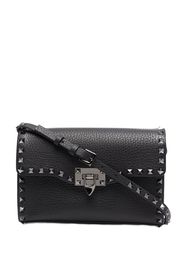 Valentino Garavani Rockstud-embellished crossbody bag - Nero