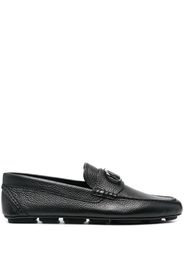 Valentino Garavani VLOGO leather loafers - Nero