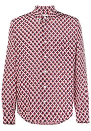 Valentino Camicia con stampa Veehive - Bianco