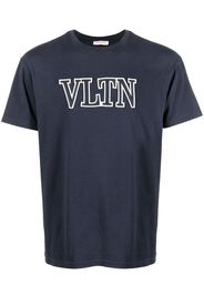 Valentino T-shirt VLTN con ricamo - Blu