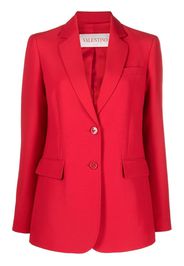 Valentino Blazer monopetto sartoriale - Rosso