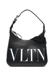 Valentino Garavani VLTN leather shoulder bag - Nero