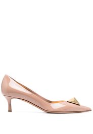 Valentino Garavani One Stud 60mm patent-leather pumps - Rosa