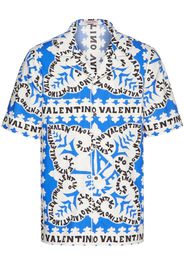 Valentino Camicia a maniche corte - Blu