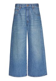 Valentino Jeans a gamba ampia - Blu