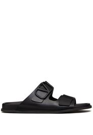 Valentino Garavani Sandali slides VLOGO Signature - Nero