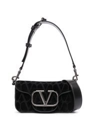 Valentino Garavani VLogo-monogram shoulder bag - Nero