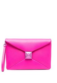 Valentino Garavani Rockstud clutch bag - Rosa