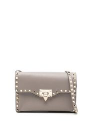 Valentino Garavani small Rockstud shoulder bag - Grigio