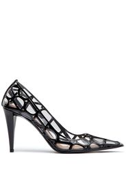 Valentino Garavani Pumps VLOGO trasparenti - Nero