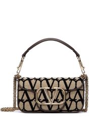 Valentino Garavani small Lòco Toile Iconographe shoulder bag - Toni neutri