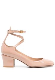 Valentino Garavani Tan-Go 60mm patent leather pumps - Rosa