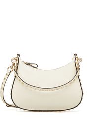 Valentino Garavani Borsa a spalla Rockstud - Bianco