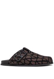 Valentino Garavani Slippers VLOGO - Marrone