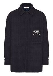 Valentino Garavani Giacca-camicia VLOGO - Nero