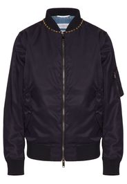 Valentino Garavani Rockstud bomber jacket - Blu