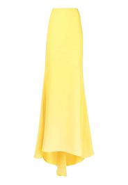 Valentino floor-length silk skirt - Giallo