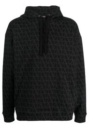 Valentino Garavani Toile Iconographe-print cotton hoodie - Nero