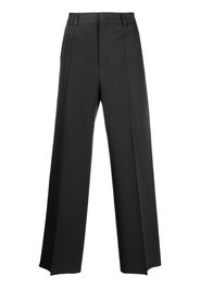 Valentino Garavani high-waisted wool tailored trousers - Grigio