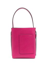 Valextra Borsa a secchiello in pelle mini - Rosa